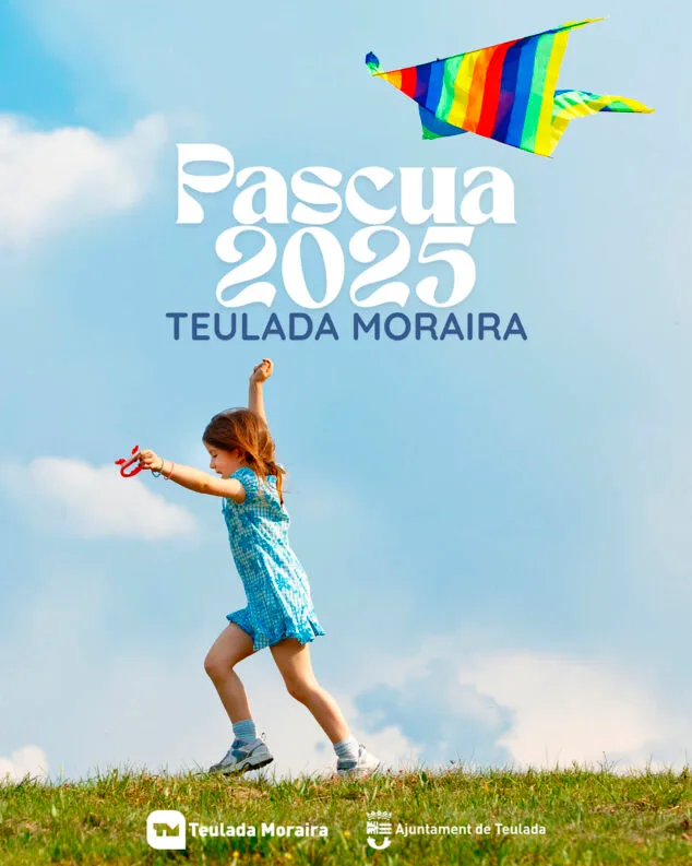 Imagen: Cartel de Pascua 2025 en Teulada Moraira