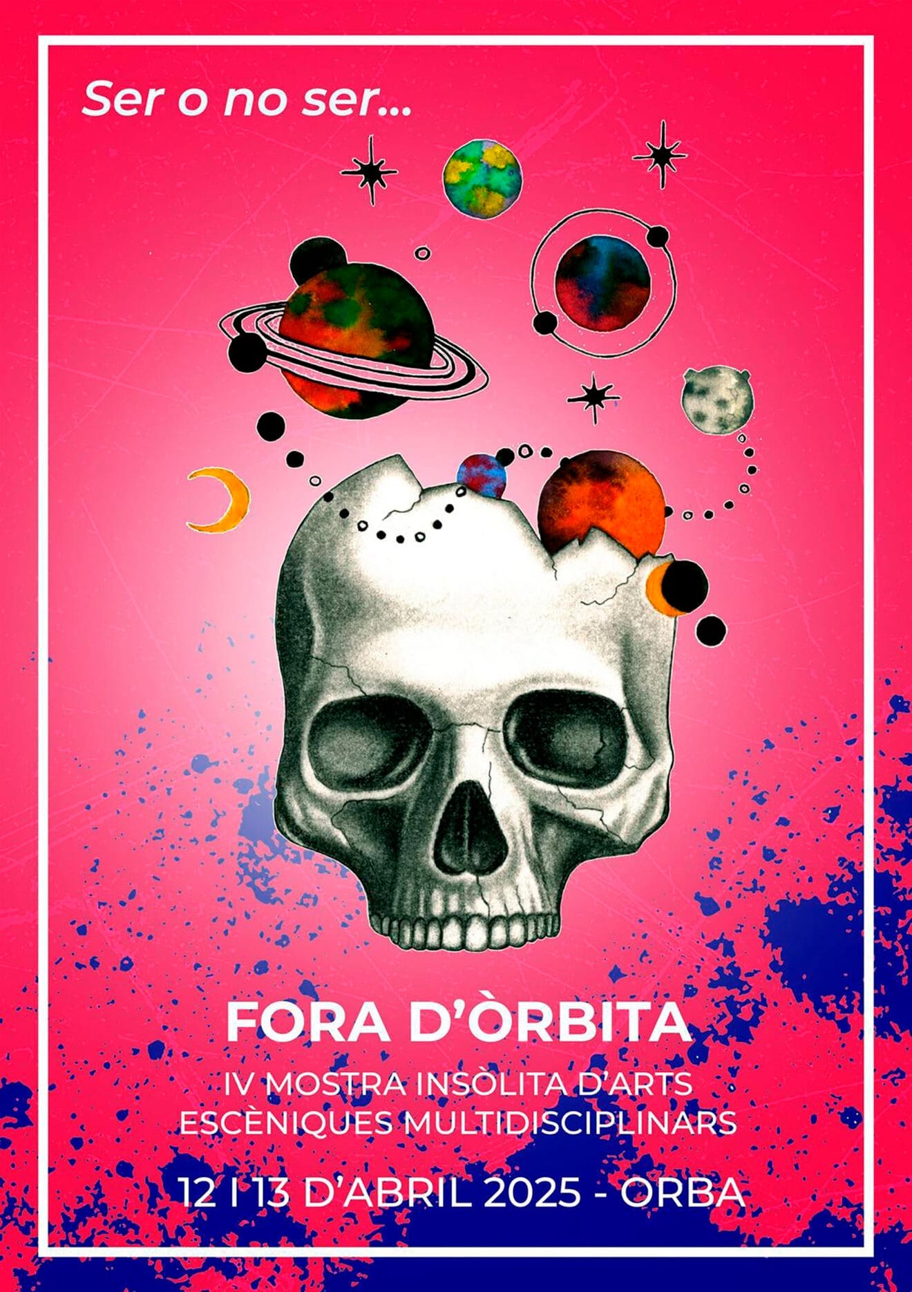 Cartel del Fora d'Òrbita 2025 de Orba