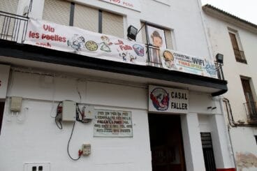 Casal fallero de la Falla la Font de Pego en 2022