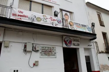 Casal fallero de la Falla la Font de Pego en 2022