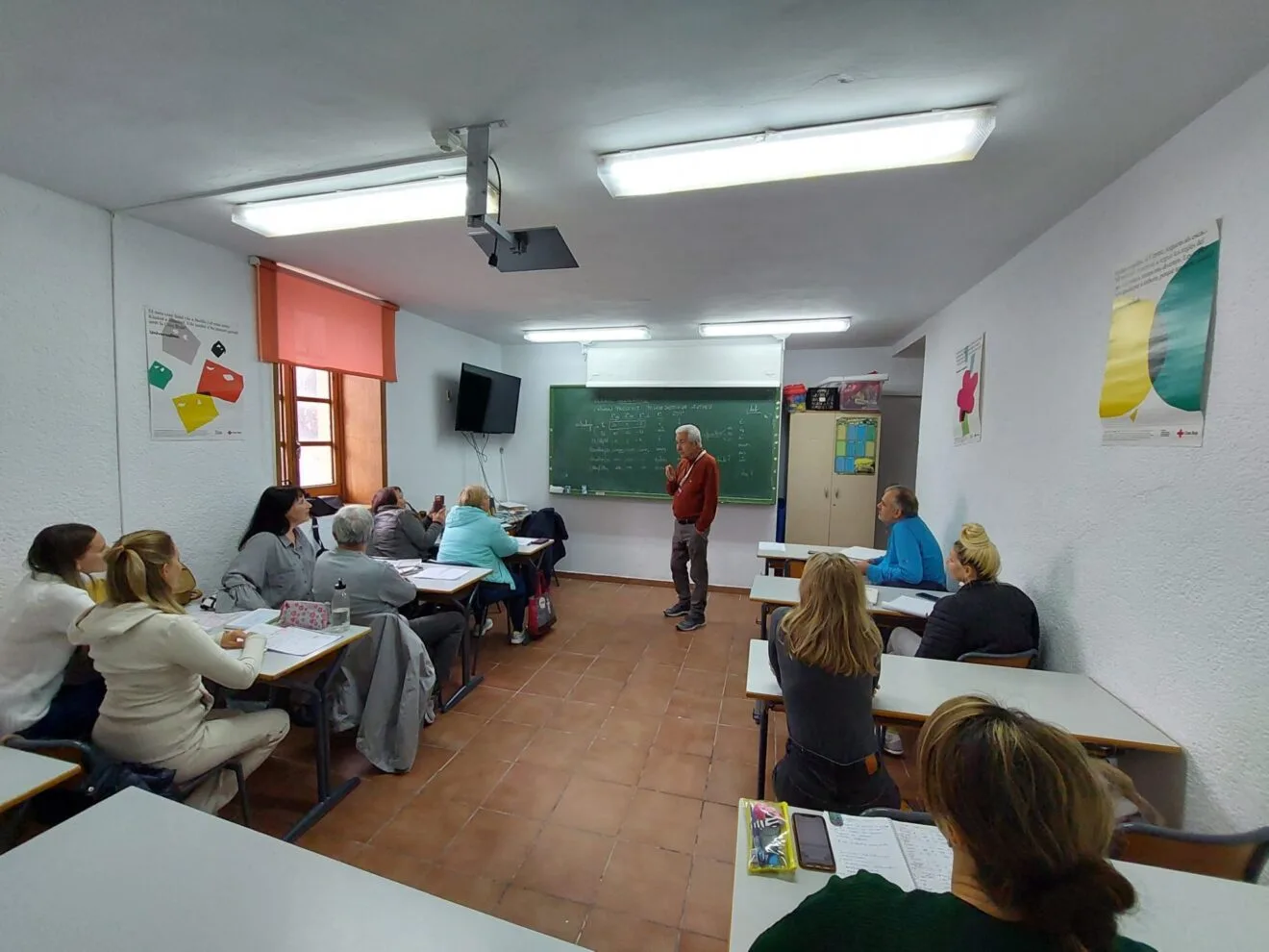 Clases de castellano para migrantes