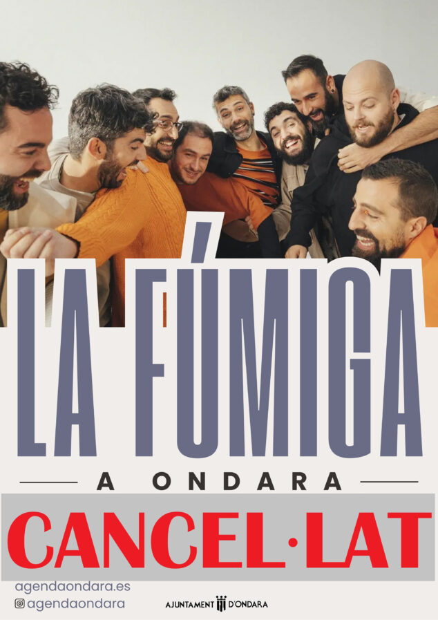 Imagen: Concierto de La Fúmiga finalmente cancelado en Ondara