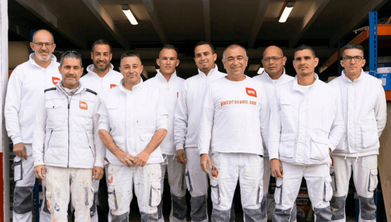 Equipo de profesionales en acción