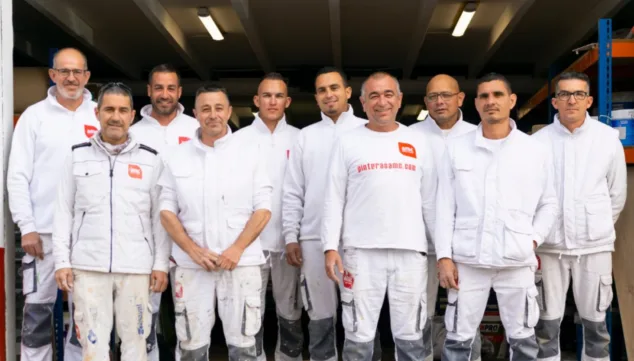 Imagen: Equipo de profesionales en acción