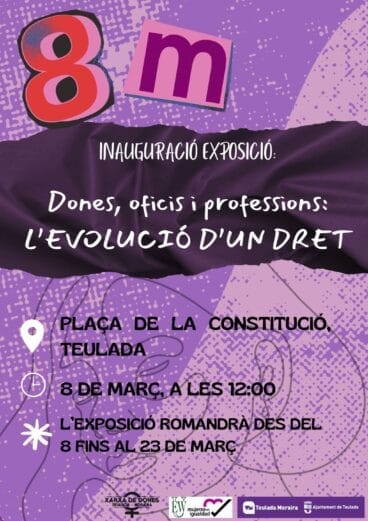 Exposición ‘Dones, oficis i professions, L’evolució d’un dret’