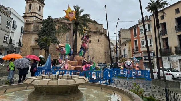Imagen: Fallas en Pego pasadas por agua este 2025