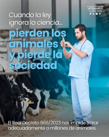 La movilización afecta tanto a los veterinarios del sector clínico de pequeños animales como a los dedicados a la ganadería