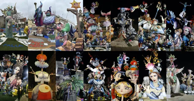 Imagen: Las fallas de la Marina Alta este 2025