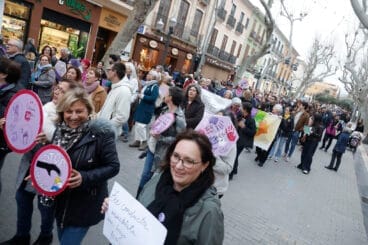 Manifestación por el Día de la Mujer en Dénia 01