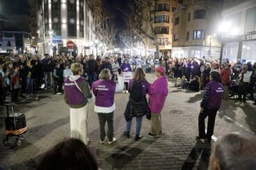 Manifestación por el Día de la Mujer en Dénia 17