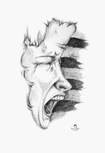 Obra ‘El crit del País Valencià’ de Toni Ortolà