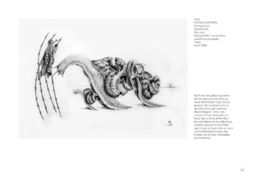 Obra ‘Fugida incerta’ de Toni Ortolà