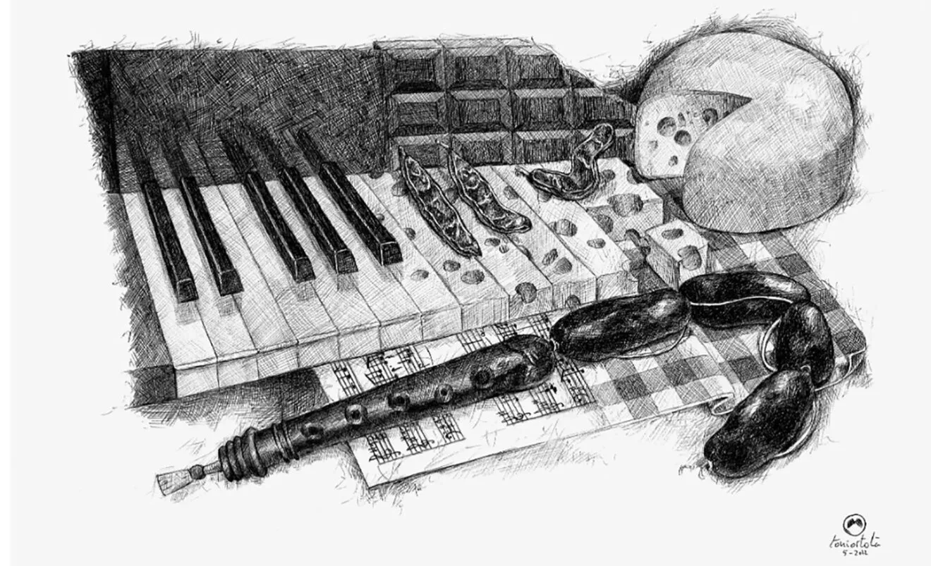 Obra 'Pianormatge' de Toni Ortolà (Ondara)