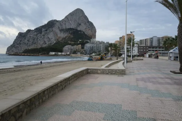 paseo maritimo de la fossa de calp