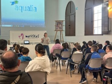 ponencias de aqualia en el colegio maristas denia