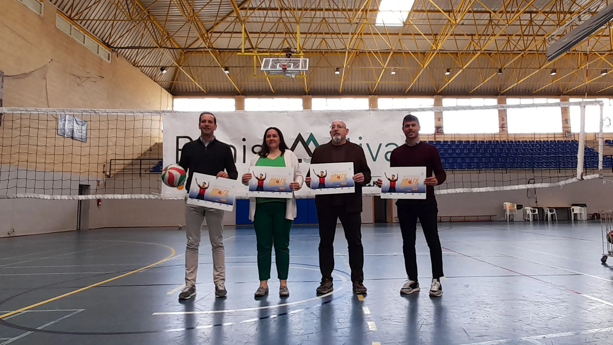 presentacion de la primera mediterranean volley cup en benissa