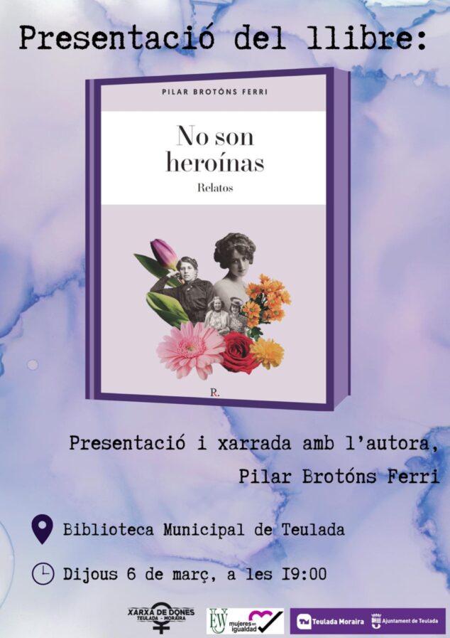 Imagen: Presentación del libro 'No son heroínas'