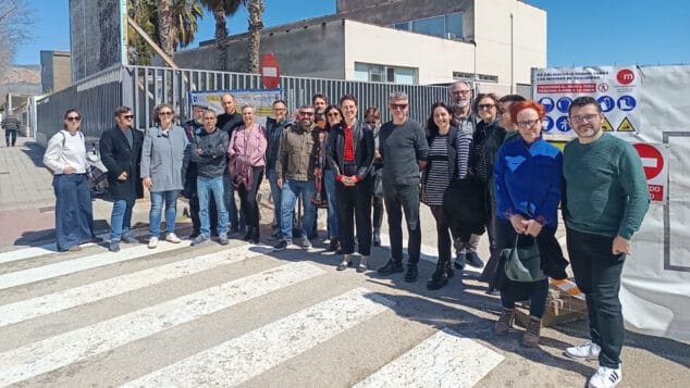 Imagen: Representantes de Compromís en la Marina Alta