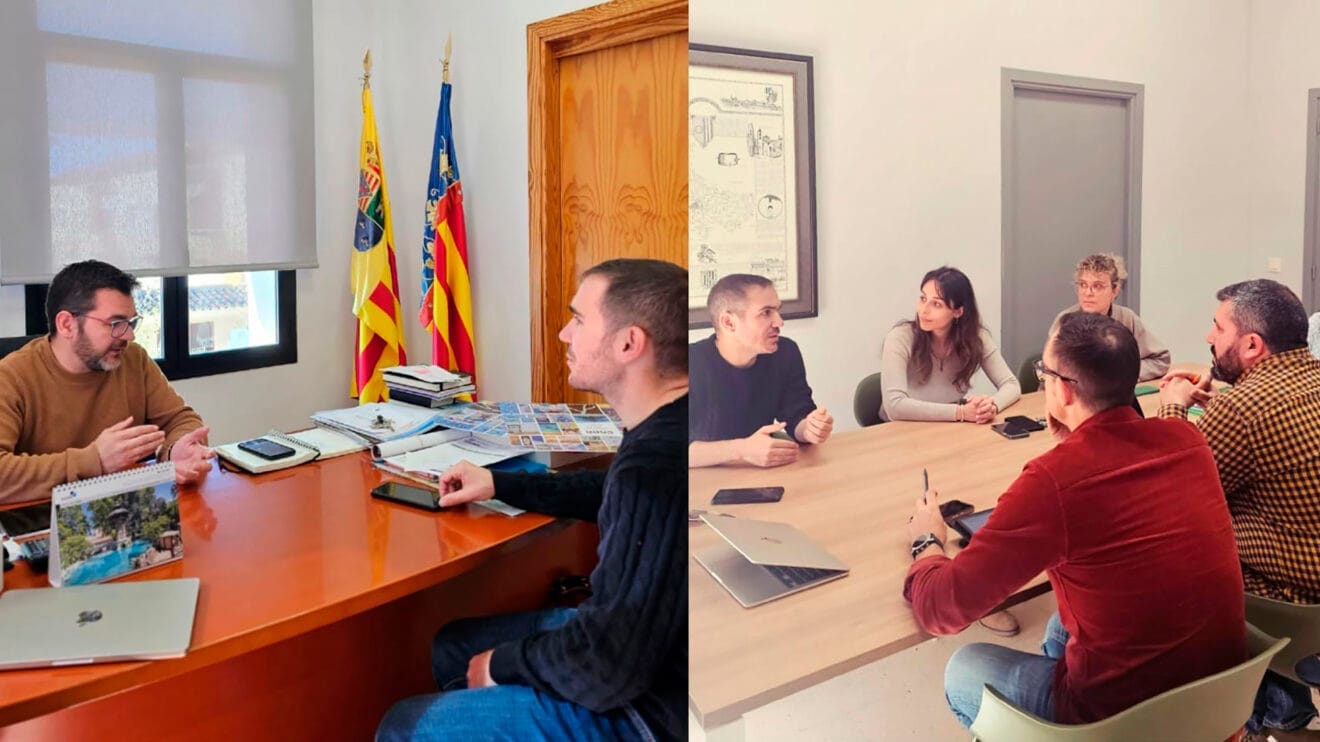 Reunión de Compromís en Els Poblets y El Verger