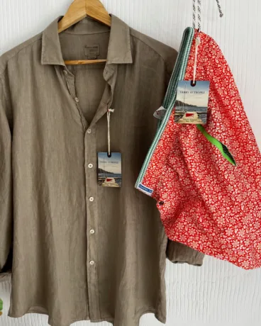 Ropa masculina y femenina en el universo natural de Atelier del Mar