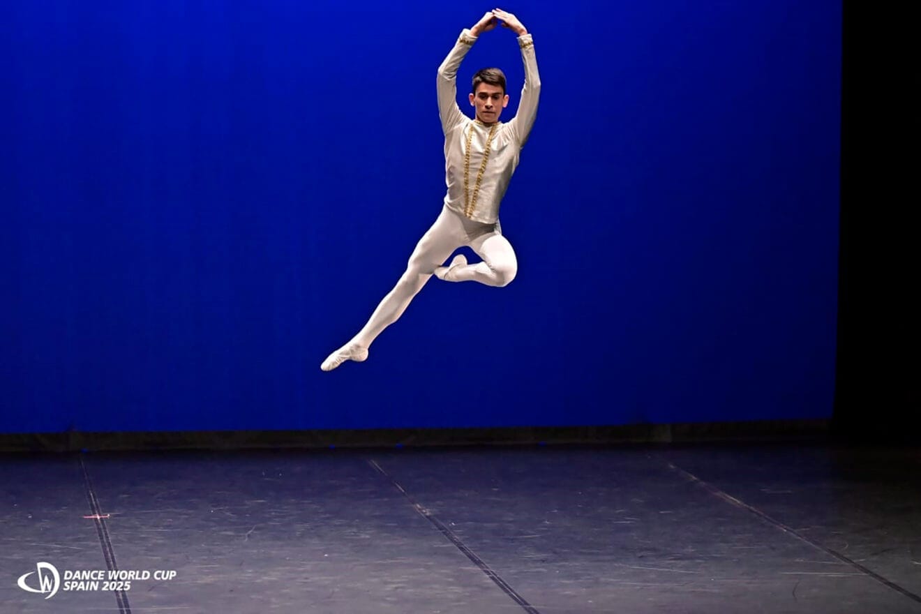 Actuación de Toni Ferrando en la Dance World Cup en Burgos 2025