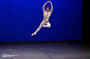 Actuación de Toni Ferrando en la Dance World Cup en Burgos 2025