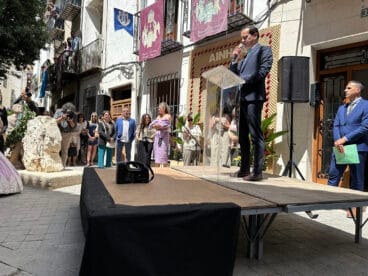 Arturo Poquet, alcalde de Benissa, en el Dia del Riberer 2025