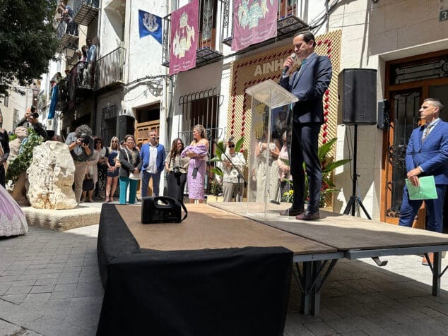 Imagen: Arturo Poquet, alcalde de Benissa, en el Dia del Riberer 2025