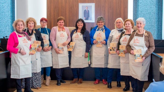 Imagen: Autoras de las recetas del Verger recogidas en un libro