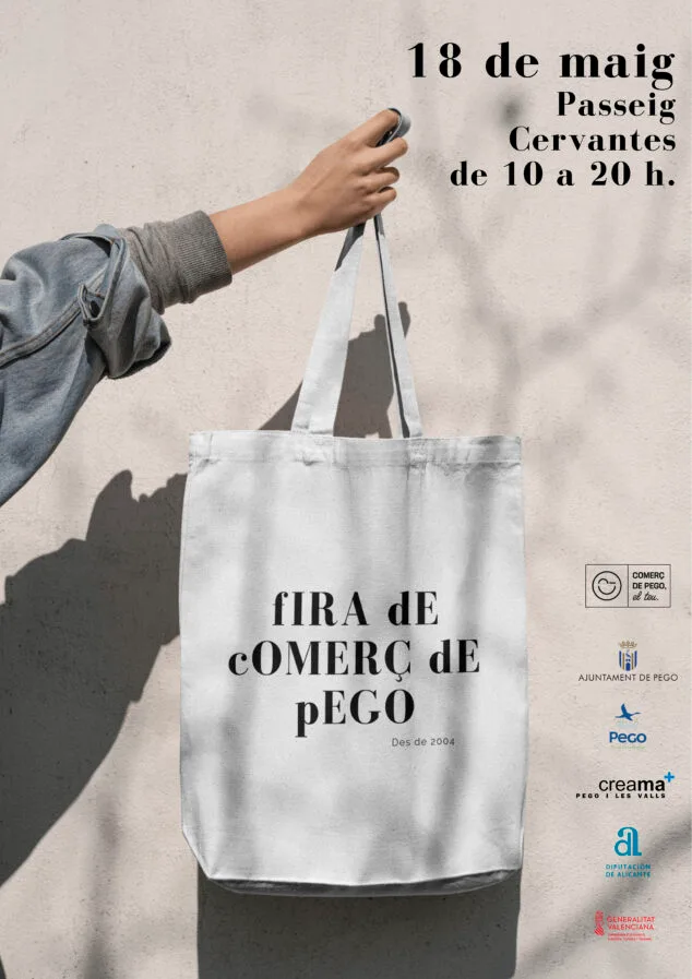 Imagen: Cartel de la Fira de Comerç de Pego 2025