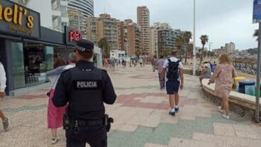 Dispositivo de vigilancia de la Policía Local de Calp