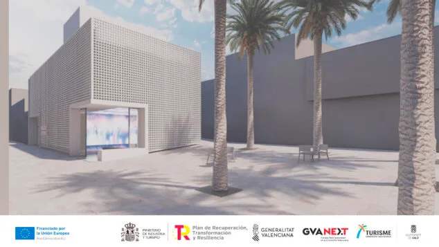 El Museu Fester de Calp pronto será un «hito arquitectónico» con las tradiciones más queridas de la localidad 1 Imagen: El futuro Museu Fester de Calp desde la Plaza España