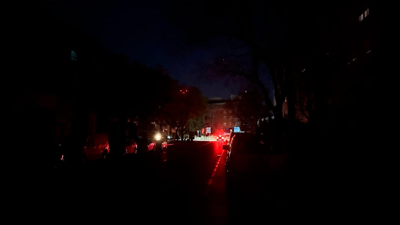 El gran apagón en las calles de Dénia 08