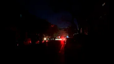 El gran apagón en las calles de Dénia 08