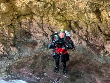 Grupo de Exploración Moraig (GEM) en Benitatxell