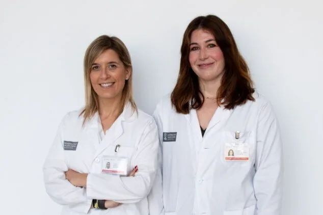 Imagen: La nutricionista Paula March y la psicóloga Isabel López