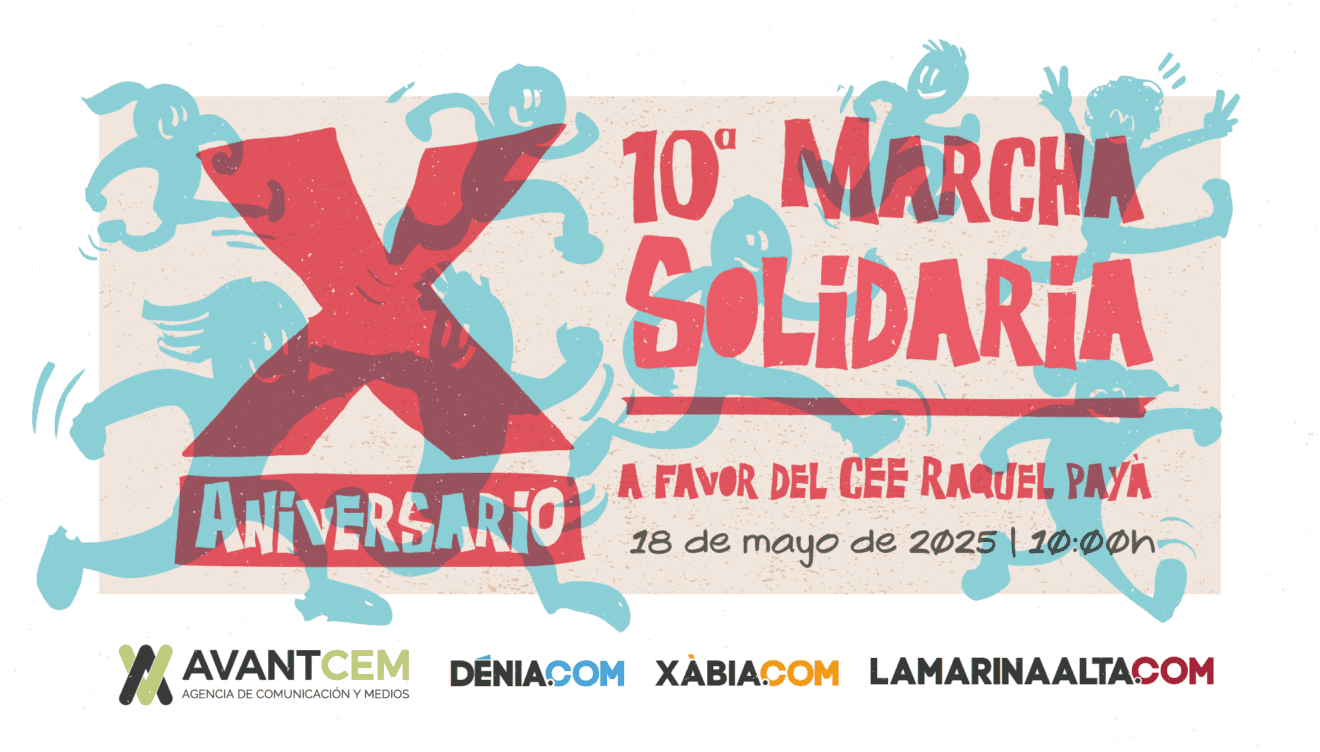 Llega la 10ª edición de la Marcha Solidaria en beneficio del CEE Raquel Payá