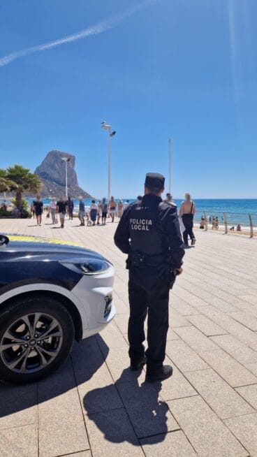 Policía Local de Calp (archivo)