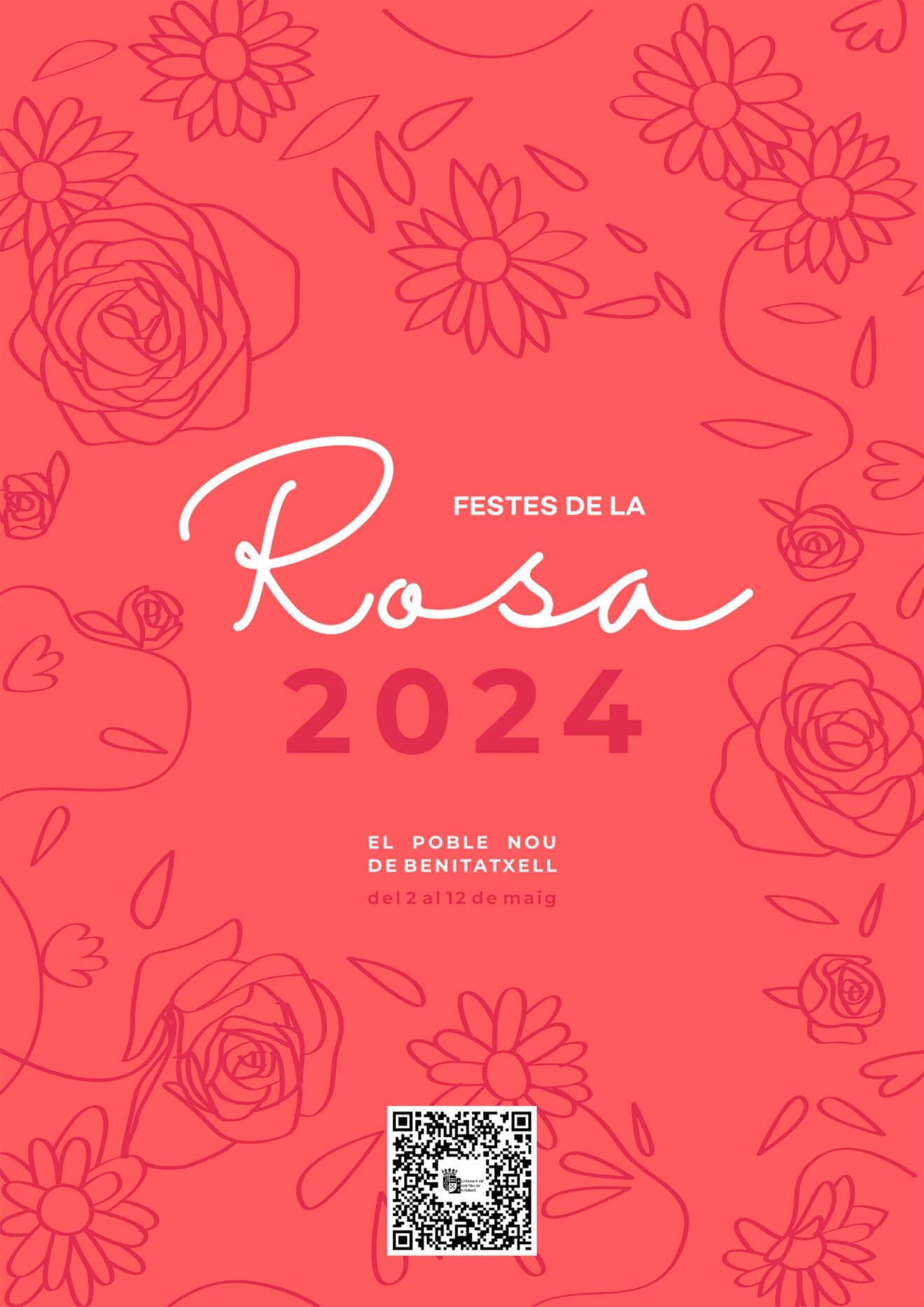 Portada del libro de las Fiestas de la Rosa 2024