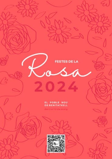 Portada del libro de las Fiestas de la Rosa 2024