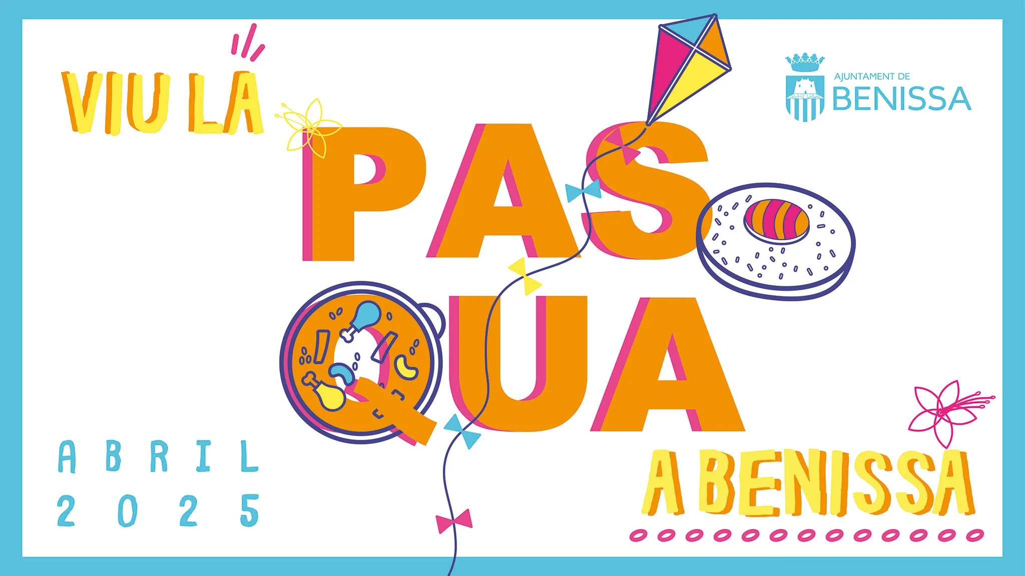 portada del programa viu la pasqua 2025 de benissa