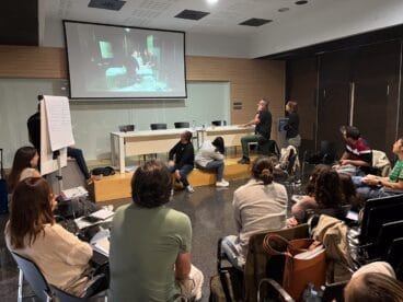 Profesionales durante la formación