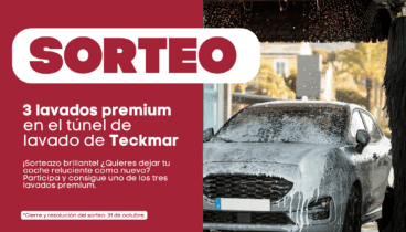 Sorteo 3 lavados premium en Teckmar