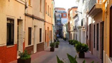 una calle de ondara archivo