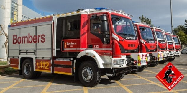 Els Bombers d'Alacant segueixen sense assolir un acord i convoquen una concentració 1 Imatge: Vehicles del Consorci de Bombers de la Diputació d'Alacant