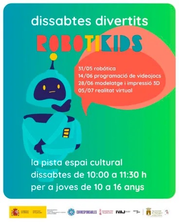 Actividad ‘Robotikids’ para jóvenes de Pedreguer