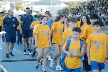 Acto de inauguración de los XV Minijocs 24