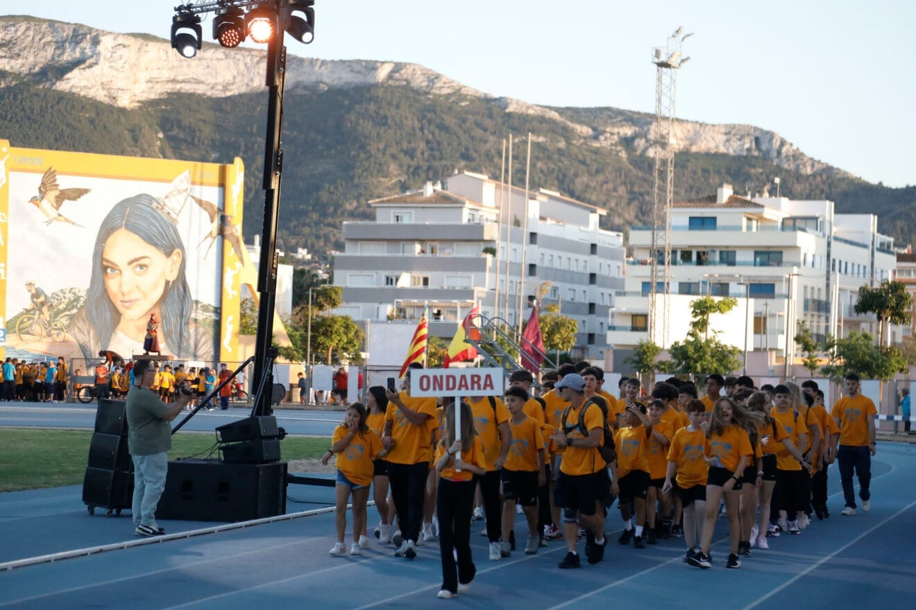 Acto de inauguración de los XV Minijocs 32