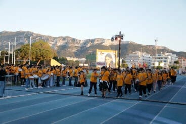 Acto de inauguración de los XV Minijocs 35