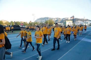 Acto de inauguración de los XV Minijocs 42